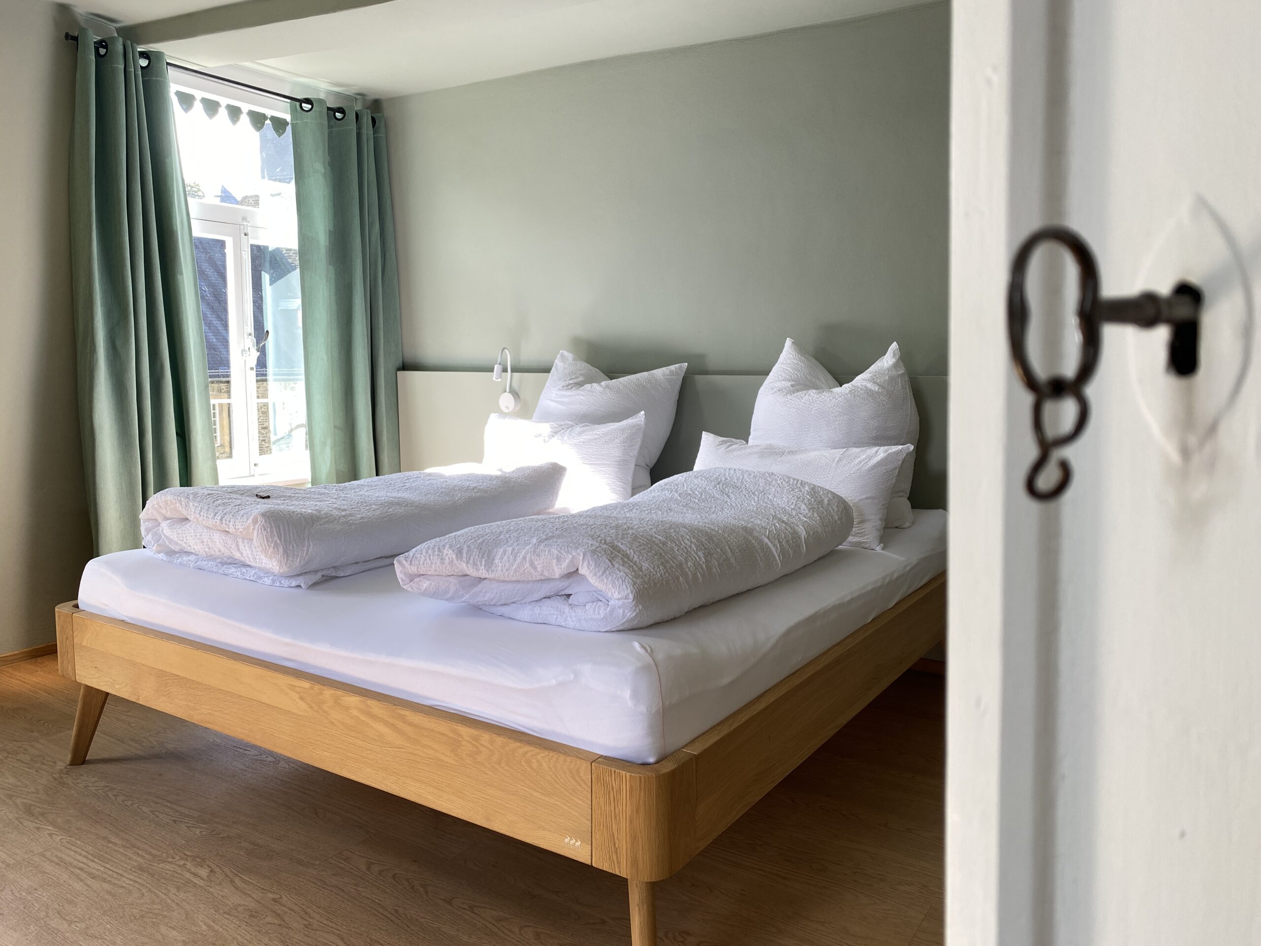 Schlafzimmer der Traumzeit mit warmem Licht